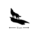 Silhouette loup